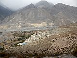 14 Thini And Jomsom After Descending 2500m From The Mesokanto La 